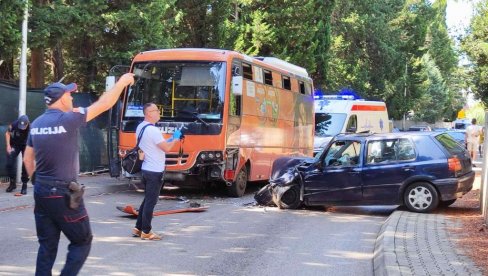 BARANIN VOZIO DROGIRAN: Izazvao dve saobraćajne nezgode i pobegao, ostavio u vozilu povređenog suvozača