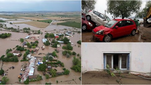 SRBIN NUDI POMOĆ GRČKIM PORODICAMA POGOĐENIM POPLAVAMA: Šta bude na stolu, to ćemo deliti (FOTO)