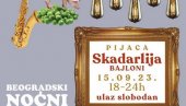 NOćNI MARKET U SKADARLIJI: Veliki izbor slatkih i slanih đakonija