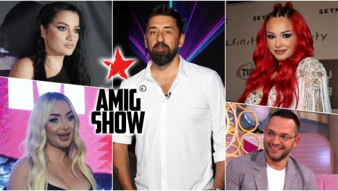 NIKAD AKTUELNIJA EKIPA KOD OGNJENA AMIDŽIĆA! Maja Berović, Barbara Bobak, Breskvica i Damir Handanović večeras stižu u ’Ami G Show’!