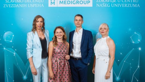 DECENIJA USPEŠNOG POSLOVANJA I MEDICINSKE IZVRSNOSTI: MediGroup sistem proslavio veliki jubilej