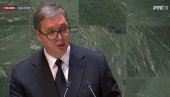 VUČIĆ JE POSLE OVE REČENICE DOBIO APLAUZ U UN: Principi se ne menjaju od jedne okolnosti do druge