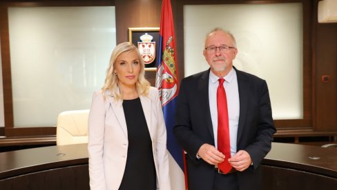 USKORO ZAKON O SUĐENJU U RAZUMNOM ROKU: Ministarka pravde sa predstavnikom Saveta Evrope USKORO ZAKON O SUĐENJU U RAZUMNOM ROKU: Ministarka pravde sa predstavnikom Saveta Evrope