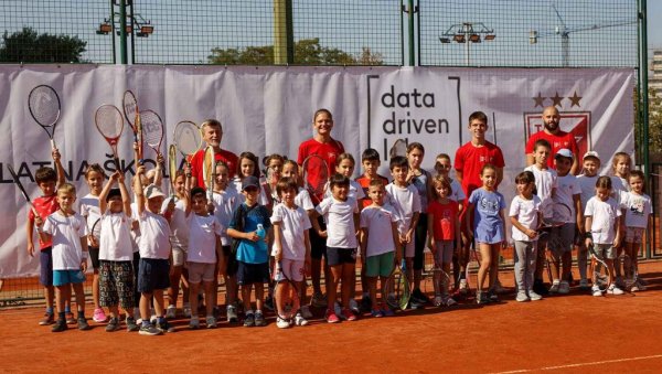 СЈАЈАН ГЕСТ ЦРВЕНЕ ЗВЕЗДЕ: Црвено-бели организују до краја октобра бесплатну школу тениса за децу