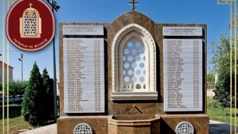 SPOMENIK STRADALIM PEĆANCIMA: U zemunskom naselju Plavi horizonti izgrađen monument stradalim Srbima sa KiM