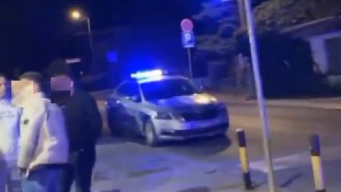 PRVE SLIKE INCIDENTA U GROCKOJ - PUCAO U SAOBRAĆAJNI ZNAK I AUTOMOBIL: Ispalio metke, pa bežao od policije (FOTO/VIDEO)