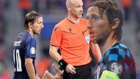 IZGUBIO ŽIVCE: Modrić žestoko opsovao sudiju - Hrvati izgubili od Turaka