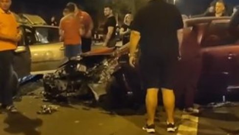 TEŽAK UDES U RAKOVICI: Tri osobe prevezene u Urgentni centar  (FOTO/VIDEO)