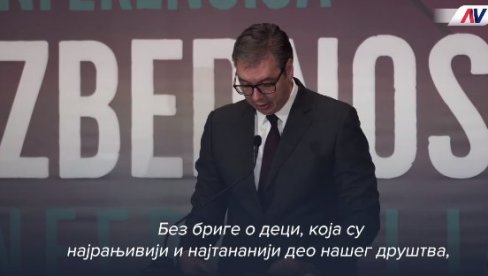 BEZ BRIGE O DECI NE MOŽEMO REĆI DA BRINEMO O BUDUĆNOSTI NAŠE ZEMLJE Predsednik Vučić se oglasio snažnom porukom (VIDEO)