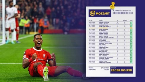 TIKET MESECA! Dve nedelje genijalnog kladioničarskog uma – sa 270 dinara do 250.000 evra!