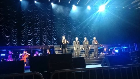 KVARTET SNOVA: Il Divo priredio Beogradu muzičku magiju (FOTO/VIDEO)