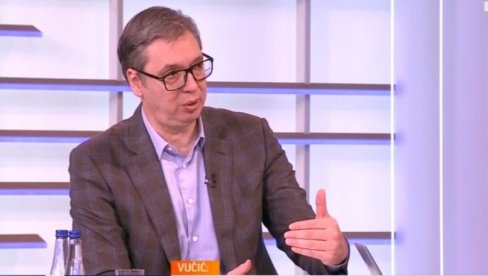 VUČIĆ NA TV PRVA: Predsednik objavio sjajne vesti za građane, pa govorio o izborima i opoziciji