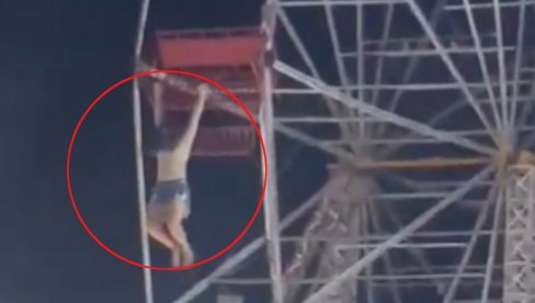 (UZNEMIRUJUĆE): Devojčica (11) bespomoćno visila sa panoramskog točka nakon čega je ubrzo pala (VIDEO)
