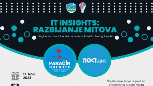 IT INSIGHTS – RAZBIJANJE MITOVA“:  Atraktivni događaj u paraćinskom RISC-u