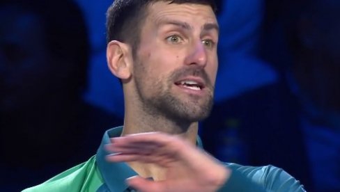 NOVINARI TO NISU OČEKIVALI! Evo šta im je Novak Đoković rekao o meču Siner - Rune, od kog zavisi ide li Nole u polufinale Završnog mastersa