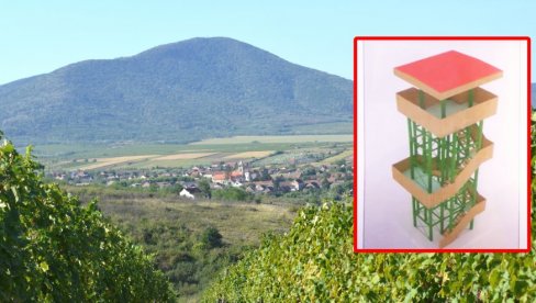 NIČE NOVA-STARA ATRAKCIJA NA GUDURIČKOM VRHU VRŠAČKIH PLANINA   Temelji za vidikovac