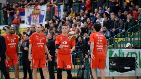 ZVEZDA SLAVILA U NOVOM MESTU: Crveno-beli lako do trijumfa protiv Krke