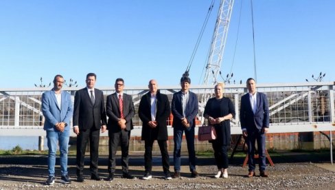 ГОСТИ СТИЖУ И РЕКОМ: Завршена градња међународног пристаништа на Сави код Шапца
