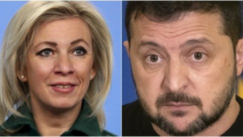 ZELENSKI SE POKAZAO KAO KRVOŽEDNO ČUDOVIŠTE Zaharova: Pošto je već uništio svoje građane, planira da uništi i strance