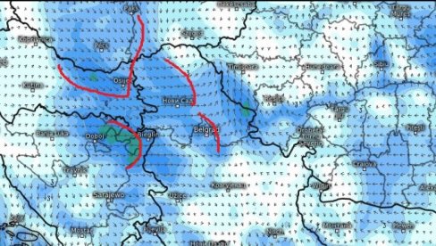 SNAŽNI CIKLONI NA POMOLU: Preko Srbije će uslediti prodor hladnog vazduha iz polarnih predela