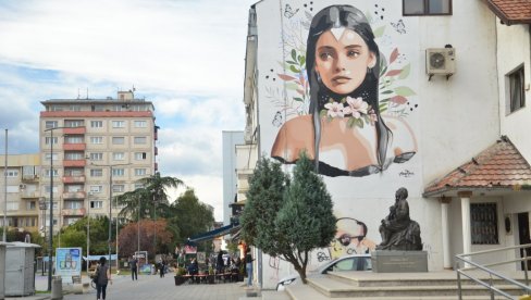 U BIJELJINI GALERIJA NA OTVORENOM: U okviru mural festa uređenje centra grada