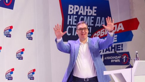 NA OVIM IZBORIMA BIRATE BUDUĆNOST DECE: VUČIĆ  - Donosimo važne odluke, kao kada odlučujete kome bi dete poverili