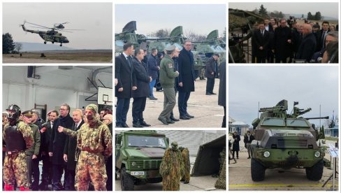 СРПСКА ВОЈНА СИЛА: Вучић са Алијевим на приказу наоружања Војске Србије (ФОТО/ВИДЕО) СРПСКА ВОЈНА СИЛА: Вучић са Алијевим на приказу наоружања Војске Србије (ФОТО/ВИДЕО)