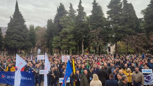 ДОГОВОР УОЧИ ПРОТЕСТА: Усагласили се представници радника и управе ЕРС