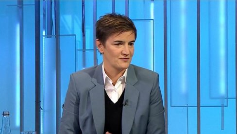 DOBRE VESTI ZA GRAĐANE SRBIJE Brnabić: Srbija se bori i dobro napreduje