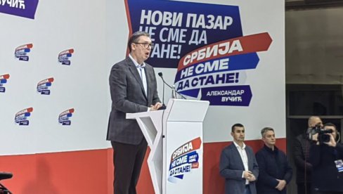 VUČIĆ PORUČIO U NOVOM PAZARU: Hamad Međedović je nada Srbije, Adem LJajić vratio veru u fudbal