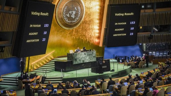 УСВОЈЕНА РЕЗОЛУЦИЈА О ВЕШТАЧКОЈ ИНТЕЛИГЕНЦИЈИ: Одлуку подржале 193 чланице Генералне скупштине УН