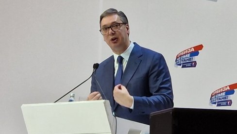 VUČIĆ: Veliko povećanje penzija, 14,8 odsto idemo početkom januara, ali će penzije da prate plate