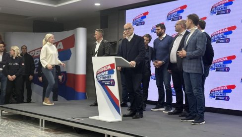 VELIKA POBEDA: Vučević i Šapić - Građani odlučili da Srbija nastavi putem razvoja (VIDEO)