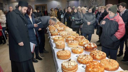 У ДУХУ СВЕТОСАВЉА: Смедерево сваког јануара приређује смотру најлепших славских колача