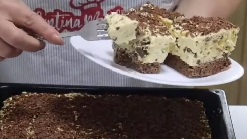 DESERT KOJI NALIKUJE TORTI: Straćatela ledene kocke su pravo kremasto uživanje (VIDEO)