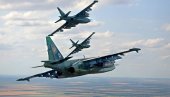 ДРАМАТИЧАН СНИМАК Тренутак уништења Су-25: Искусни украјински пилот није имао шансу (ВИДЕО)