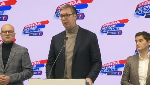 УБЕДЉИВА ПОБЕДА И НА ПОНОВЉЕНИМ ИЗБОРИМА: Вучић саопштио сјајне резултате УБЕДЉИВА ПОБЕДА И НА ПОНОВЉЕНИМ ИЗБОРИМА: Вучић саопштио сјајне резултате