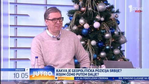 NAROD JE TAJ KOJI UVEK ODSVIRA KRAJ Vučić na TV Prva - Suviše je ovo ozbiljna država i nemojte da se igrate sa njom