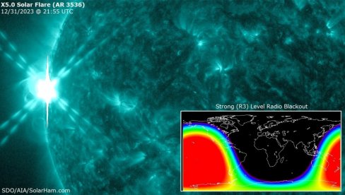 НАЈВЕЋА ЕРУПЦИЈА НА СУНЦУ: Могуће сметње у сигналима и појачање поларне светлости