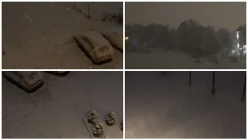 ZABELELI SE VALJEVO, LOZNICA, ZLATIBOR, NOVA VAROŠ: Sneg nam stigao na Božić, tokom noći pad temperature i još padavina (VIDEO)