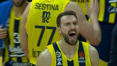 PARTIZAN IZGUBIO DOBIJEN MEČ! Crno-beli vodili sa 17 razlike, a onda ih Fenerbahče nokautirao