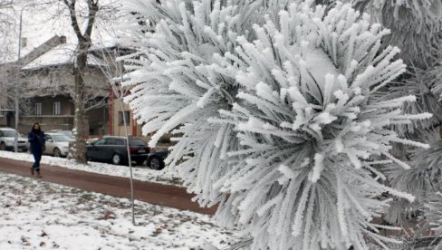 U BEOGRADU DANAS OVA OPASNA POJAVA: U petak temperatura u celoj Srbiji ide u debeli minus