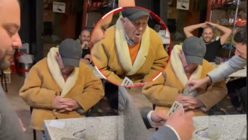 BOLEĆE VAS STOMAK OD SMEHA! Deka zaspao u kafiću, veseljaci napravili GENIJALNU šalu (VIDEO) BOLEĆE VAS STOMAK OD SMEHA! Deka zaspao u kafiću, veseljaci napravili GENIJALNU šalu (VIDEO)