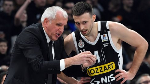 PARTIZAN BRANI DRUGO MESTO: Crno-beli bez prava na opuštanje protiv Splita