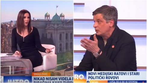 SRAMNO: Predsednik opozicionog udruženja novinara preti i vređa novinarku (VIDEO)