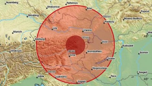 JAK ZEMLJOTRES U AUSTRIJI: Osetili i Slovenci i Hrvati