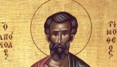 ЗАШТИТНИК ДОБРИХ И ПРАВЕДНИХ: Данас прослављамо Светог апостола Тимотеја, помолите му се за спас од невоље