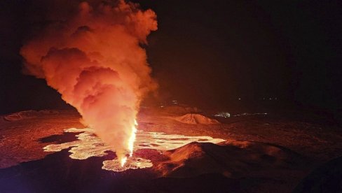 NOVA ERUPCIJA VULKANA NA ISLANDU: Vlasti izdale upozorenje