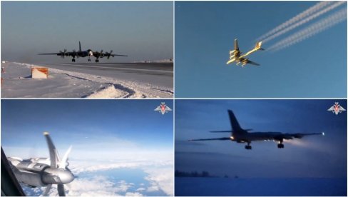 DRAMA NA NEBU KOD BRITANIJE: Leteli ruski bombarderi, NATO odmah digao avione (VIDEO)