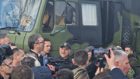 VUČIĆ: Nora, gvozdika i tamnava velika pojačanja za Vojsku Srbije VUČIĆ: Nora, gvozdika i tamnava velika pojačanja za Vojsku Srbije